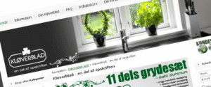 Køkkenvindue med planter og grydesæt tilbud