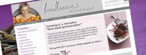 Foredrag om slank gennem julen hos Lene Hansson.