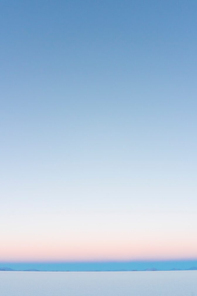 Himmel og hav i pastelnuancer