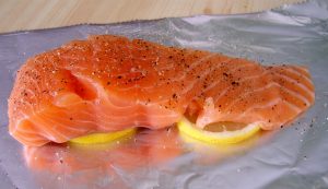 Forel au bleu