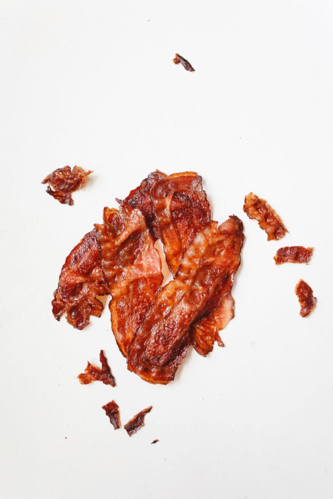 Sprøde baconskiver
