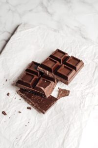 Mørk chokolade med kakao