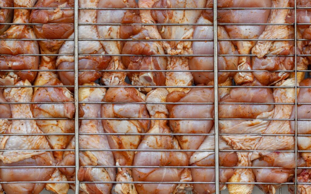 Kylling i marinade med krydderier