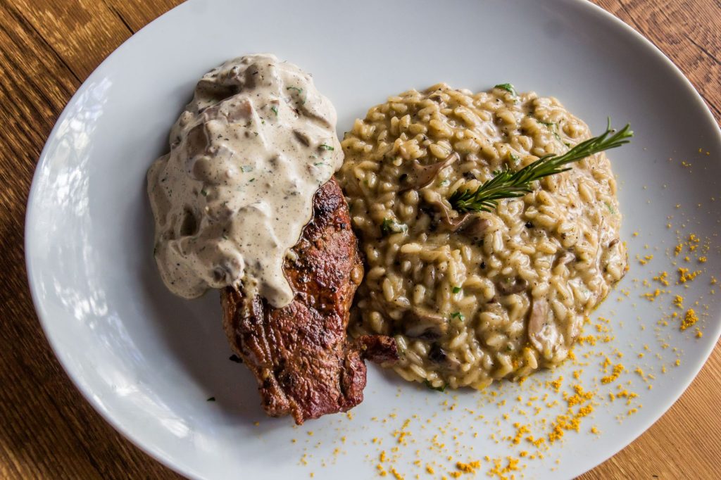 Risotto med safran