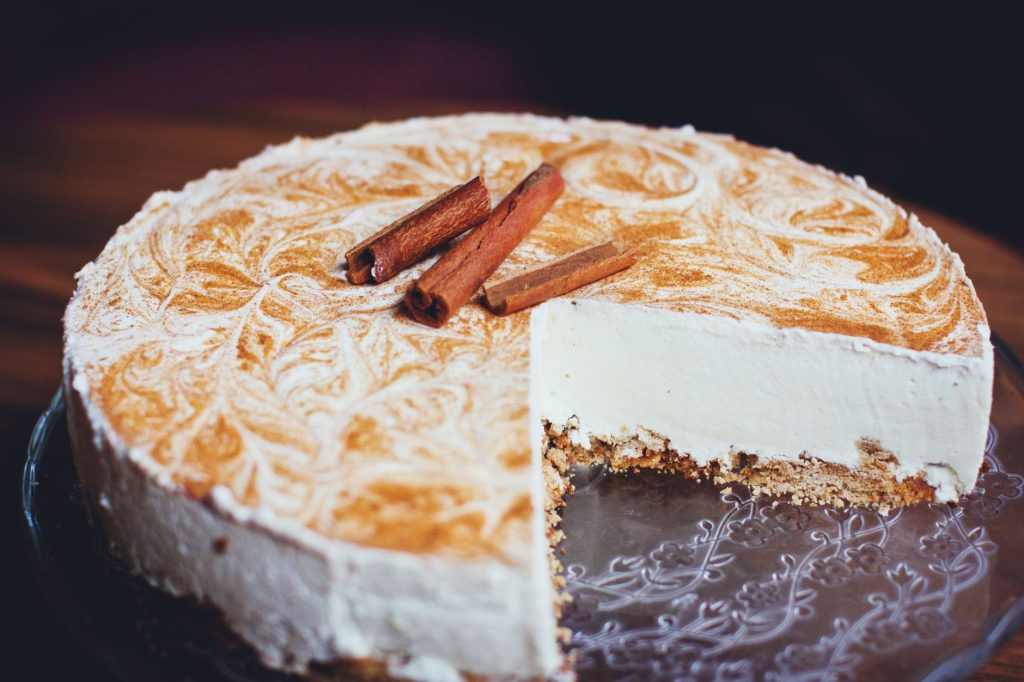 Saftig cheesecake