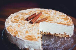 Saftig cheesecake
