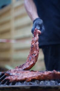 Spareribs med BBQ-glasering