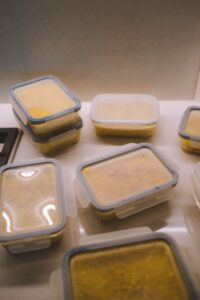 Ugens måltider i meal prep bokse